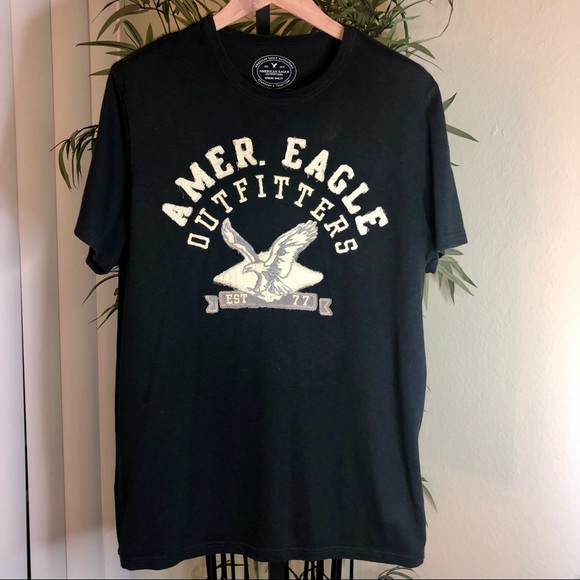 American Eagle Mens XL Embroidered TShirt